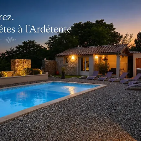 L'ardétente - L'instant Présent - Avec Piscine Privée Adults Only Ardèche *